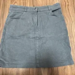 グレー タイトスカート　膝丈スカート　グレーのサムネイル