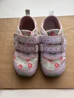 ムーンスター carrot スニーカー薄紫色16.5cm