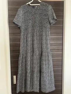 値下げ＊coca＊花柄 半袖ロングワンピース