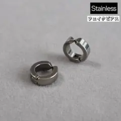 무홀 귀걸이 이어커프 귀걸이 구멍 필요 없음 실버 심플