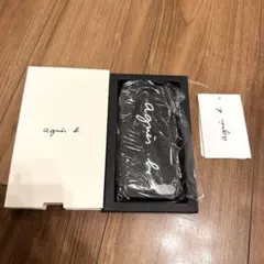 未使用★ agnès b. iPhoneⅩ/ⅩS用ケース　アニエスべー レザー革のサムネイル