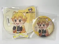 鬼滅の刃 ナンジャタウン アクリルコースター バッジ 我妻 善逸 2点セット