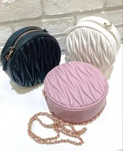 INGNI ラウンド型ショルダーバッグ ピンク