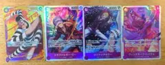 ワンピース カードゲーム Mr.2 ボン・クレー シク + 紫SR3枚セット