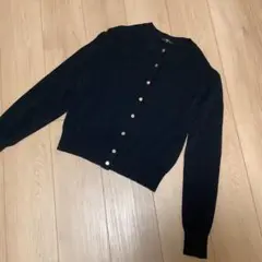 PLST カーディガン　黒色