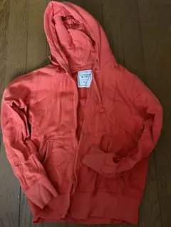 ダブルジップ パーカー