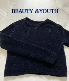【美品】ユナイテッドアローズ　ネイビーニット