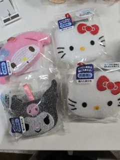 レア、サンリオハローキティ・マイメロディ・クロミ4個セット