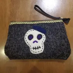 クラッチバッグ KIRALY スカル