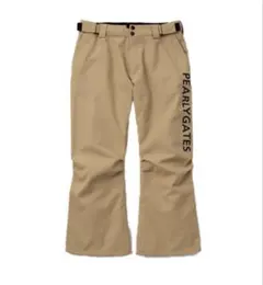 ベージュ パーリーゲイツ 定価10.2万 防水防風 上下セット スノー