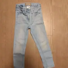 next 4歳(約105㌢)　スリムフィット　 ライトブルー　デニムパンツ　美品