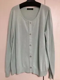 【未着用】Golden Bear ・ミントグリーン カーディガン ・LLサイズ