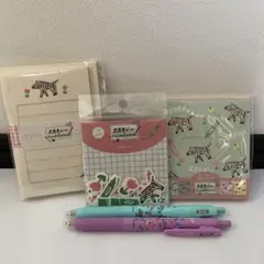 文房具メーカー 古川紙工 コラボ そえぶみ箋 フレークシール メモパッド ペン