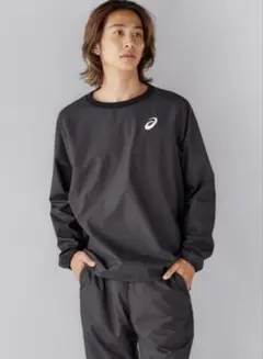 asics アシックス ピステ 上下セット ブラック　はっ水のサムネイル