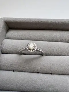 jewelry Aimer】完売品 ティアドロップモチーフダイヤモンドリング