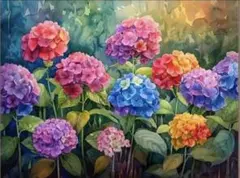 2026年最新】油絵 紫陽花の人気アイテム - メルカリ