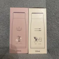 ミッキー　ミニー 水筒 350mL 真空二重構造