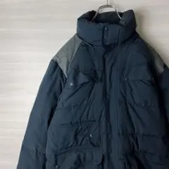 A*a様 アディダス　オリジナルス　メンズ　ダウンジャケット　古着　ネイビー　ア