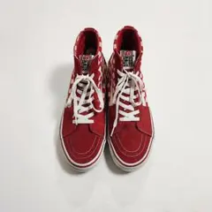 VANS Sk8-Hi レッド チェッカー USA製直後 アメリカ製復刻初期