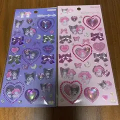 ビジューシール マイメロディ クロミ ステッカー 2シートセット