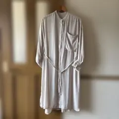 FREAK'S STOREフリークスストア ベージュシフォンシャツワンピースのサムネイル