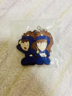 五年生　忍たま乱太郎　ラバーキーホルダー　でふぉラバ