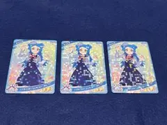 ひみつのアイプリ　リング6弾　パラダイスがくえんせいふく1ねん　3枚　ビビ