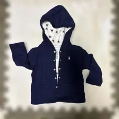 ポロラルフローレン　リバーシブル長袖パーカー