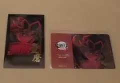 鬼滅の刃 ダイニング 無限城編 第一期 童磨 チェキ風ブロマイド ポイントカード