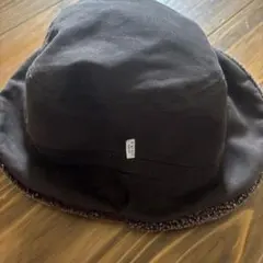 リバーシブル ハット ダークブラウン　BEAMS