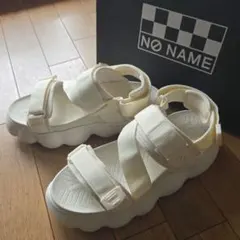週末値下げ 新品　NO NAME ノーネーム　ボリュームソールサンダル 39のサムネイル