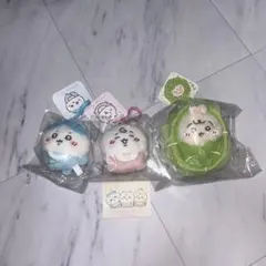 ちいかわベビー　ハチワレ　ちいかわ　うさぎ　セット　ステッカー付き　マスコット