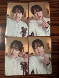 D&E タレントカード 4枚セット トンヘ ウニョク 武漢 Fanmeeting