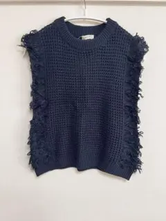 studio CLIP 7ゲージバルキーフリンジベスト