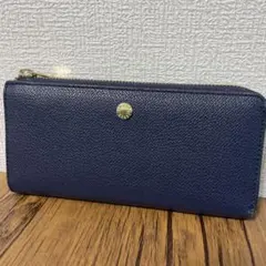 Legato Largo レガート ラルゴ ネイビー レザー 長財布
