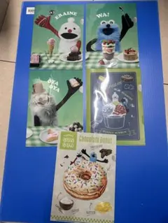 パペットスンスン クリアファイル5枚組