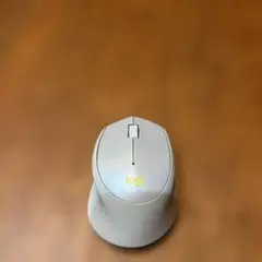 Logitech シルバー イエロー マウス 本体