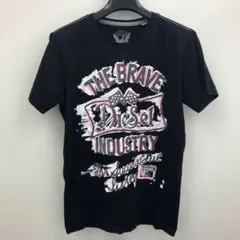 Diesel グラフィックプリント Tシャツ ブラック