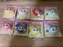 TWICE LOVELYS ぬいぐるみヘアピンGiGO 8種セット　セミコンプ