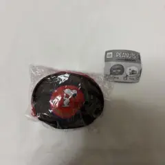 PEANUTS SNOOPY スヌーピー ミニ！ラウンドポーチ ブラック
