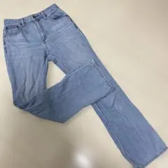 【美品】GU ジーユー WフレアジーンズSD+E Mサイズ