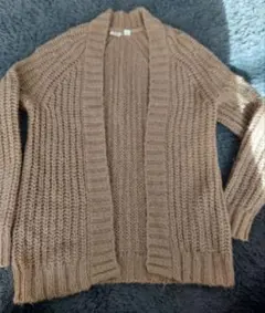 GAP KIDS ベージュ カーディガン M