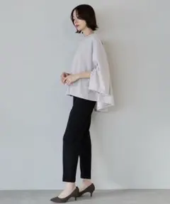 maison de dolce ペプラムカットソーグログランジップトップス - メルカリ