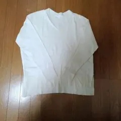 AMERICAN HOLIC Vネック 長袖カットソー　アイボリー