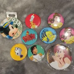 ディズニーリゾート】ミッキー ミニー 缶バッジ 5個セット【ミキミニ