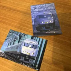 ポストカード　つばめ　エクスプレス　電車　カード　ハガキ