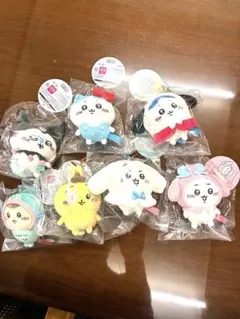 ぷちミニマスコット 7種セット ちいかわ サンリオキャラクター コラボ 第1弾