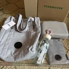 STARBUCKS トートバッグ ボトル ポーチ 4点セット