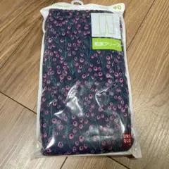 新品未使用未開封　UNIQLO フリースレギンス　90