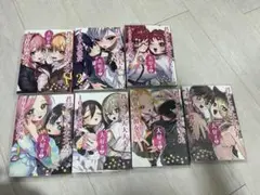 【初版】君のことが大大大大好きな100人の彼女 漫画1-7巻セット